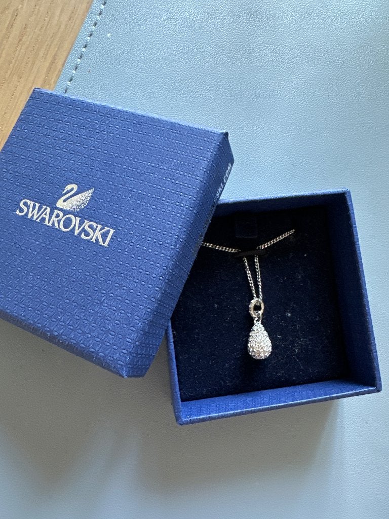 Swarovski - ketting, Neuf, Avec cristal, Autres matériaux, Argent