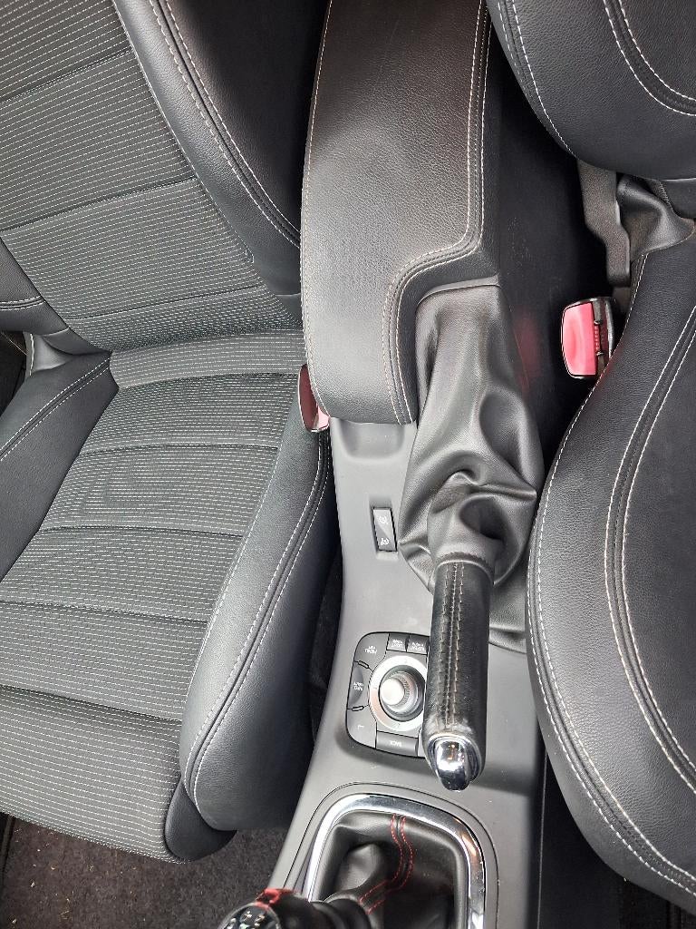 Renault Megane gt220, Auto's, Renault, Voorwielaandrijving, 4 cilinders, Leder en Stof, Zwart