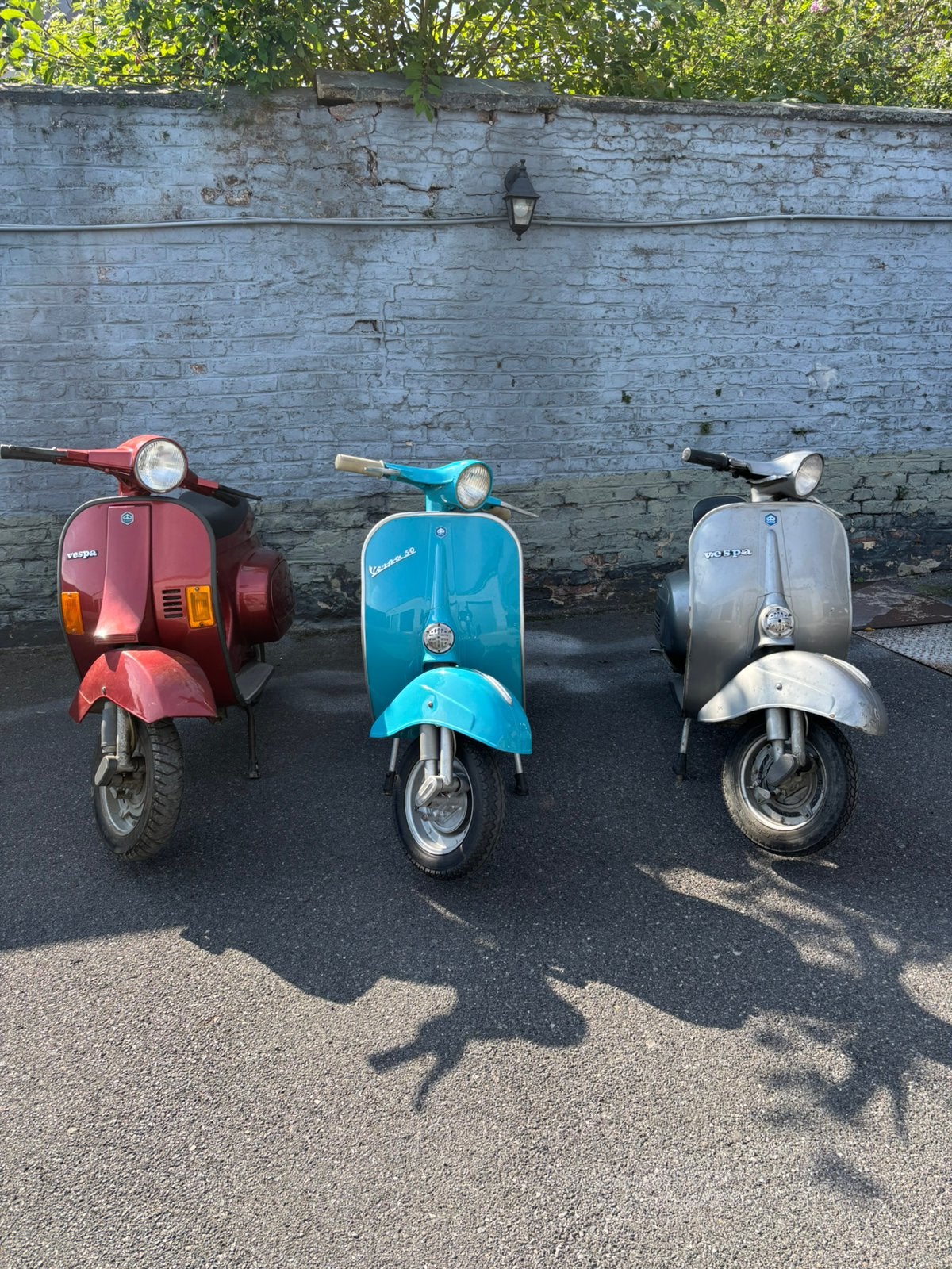 Vespa, Ophalen, Zo goed als nieuw