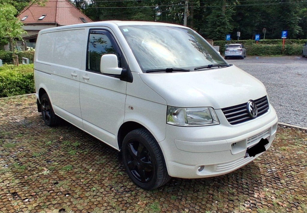 VW T5 TRANSPORTER 1900 TDI, Auto's, Volkswagen, Voorwielaandrijving, Wit, Particulier, Overige carrosserie