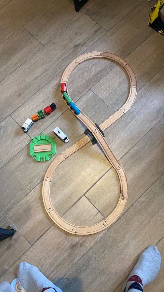 Ikea treinset, Kinderen en Baby's, Ophalen, Zo goed als nieuw