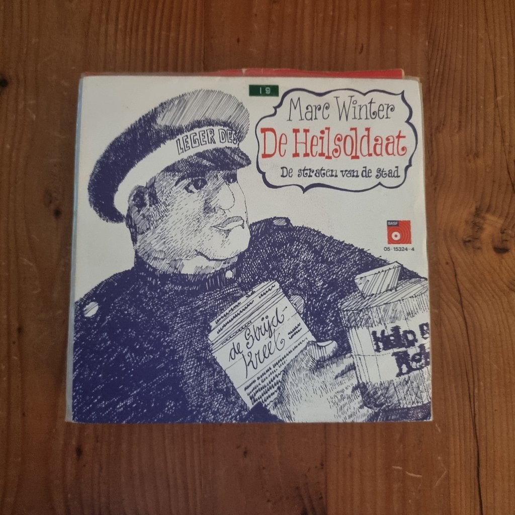 7" Marc Winter - De heilsoldaat, CD & DVD, Vinyles Singles, Enlèvement ou Envoi, Utilisé, 7 inch, En néerlandais