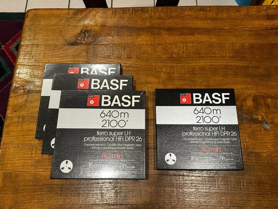 BASF metal spoelen, Audio, Tv en Foto, Ophalen of Verzenden, Onderdeel