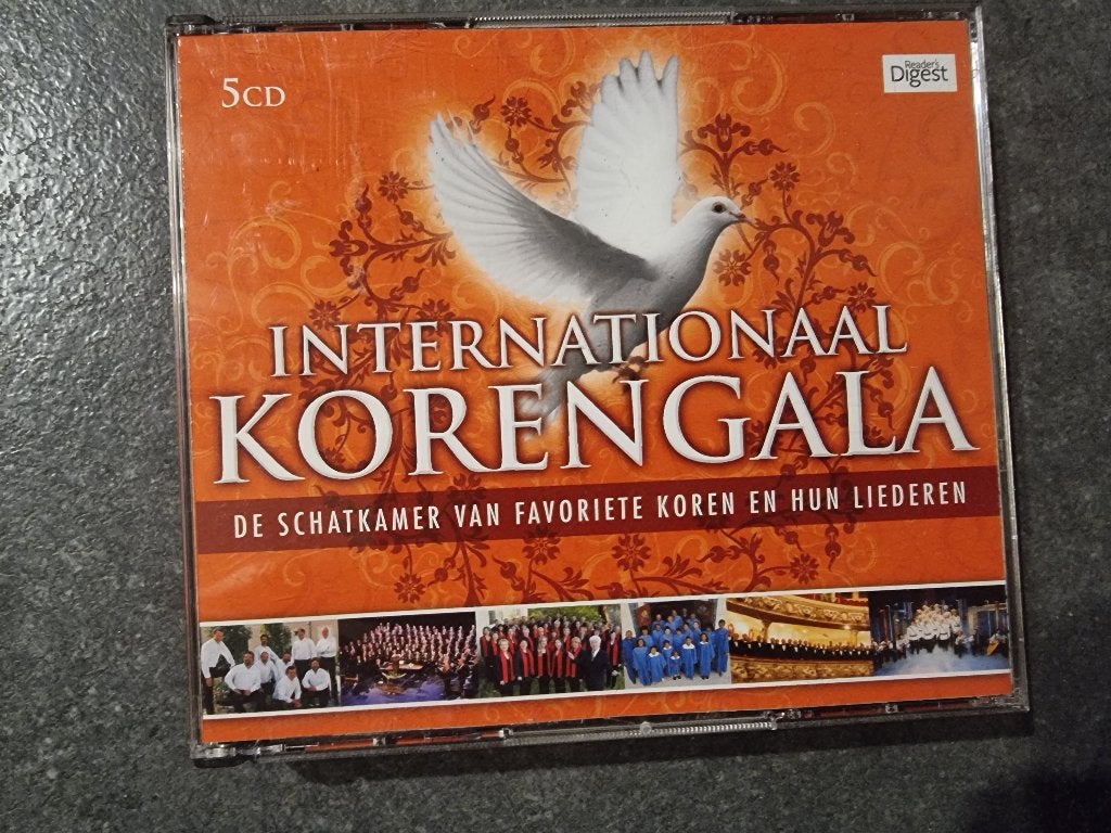 5xCD Various - Internationaal korengala, Cd's en Dvd's, Ophalen of Verzenden, Gebruikt, Klassiek, Album