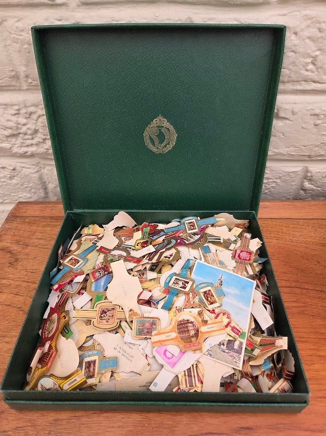 Collectie sigarenbandjes, Verzamelen, Ophalen of Verzenden, Zo goed als nieuw, Sigarenbandjes