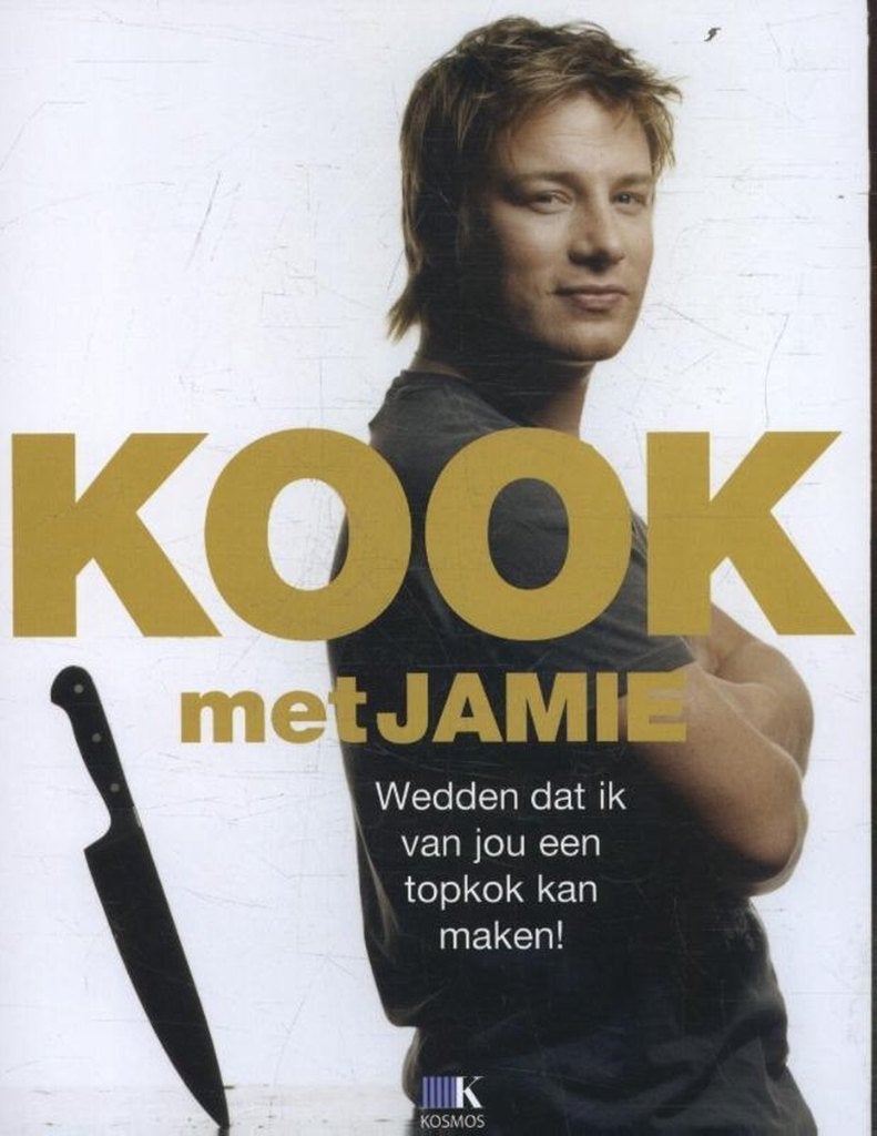 boek: kook met Jamie (Oliver)+ VHS video kerstspecial, Livres, Enlèvement ou Envoi, Comme neuf