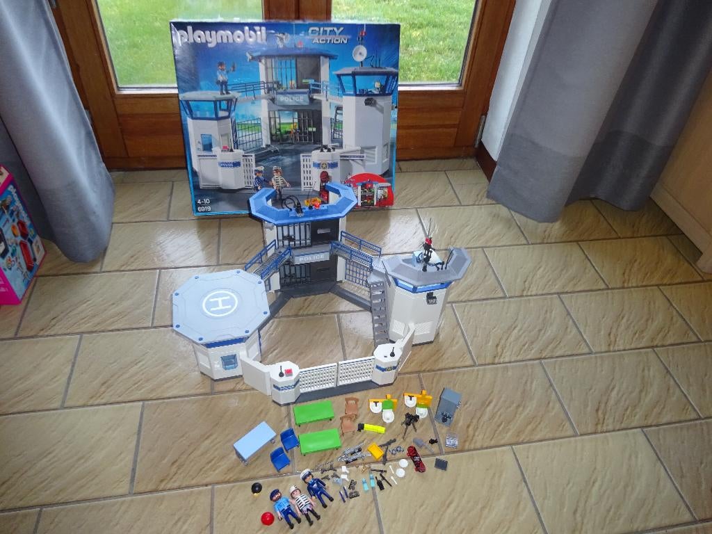 Prison de police Playmobil, Enlèvement ou Envoi, Comme neuf, Ensemble complet
