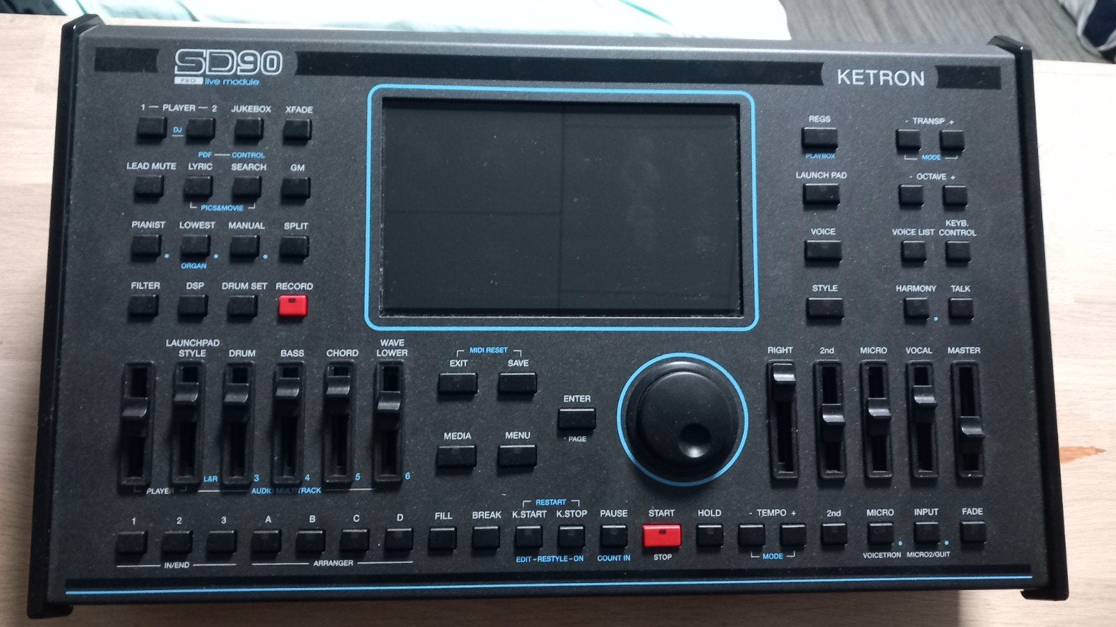 Ketron Sd90, Musique & Instruments, Enlèvement, Comme neuf, Connexion MIDI