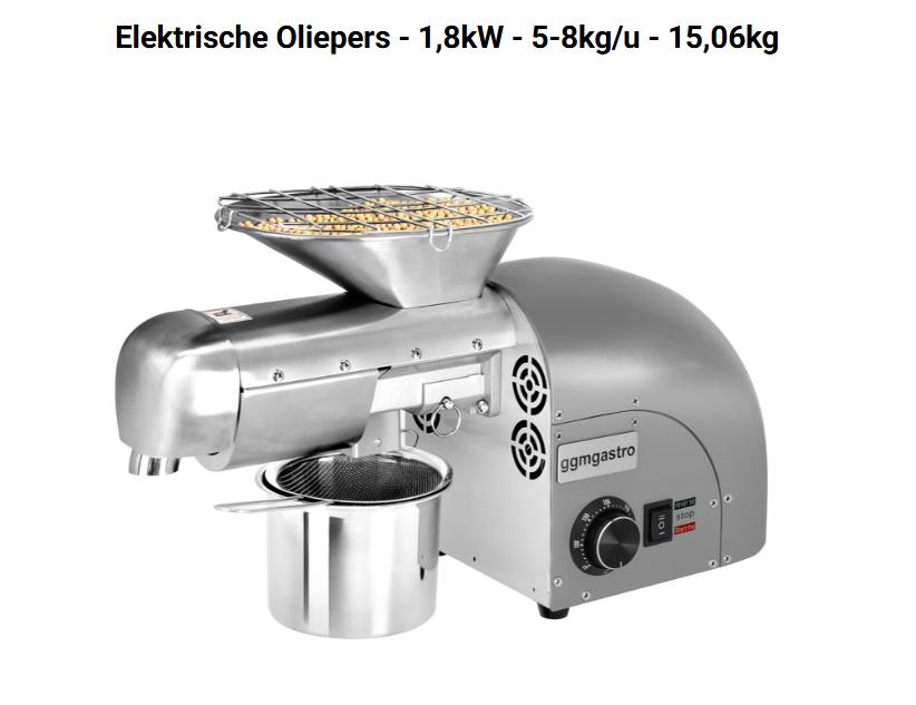 Oliepersmachine GGM Gastro, Ophalen, Nieuw in verpakking, Overige typen