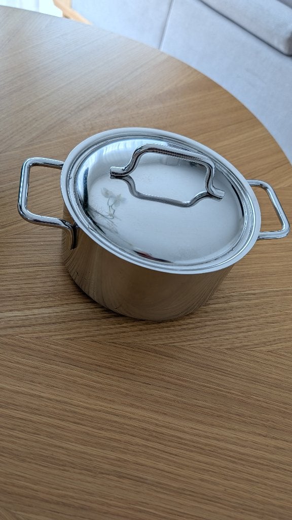 Demeyere Apollo 7 18 cm Inox, Ophalen, Inox, Demeyere, Gebruikt