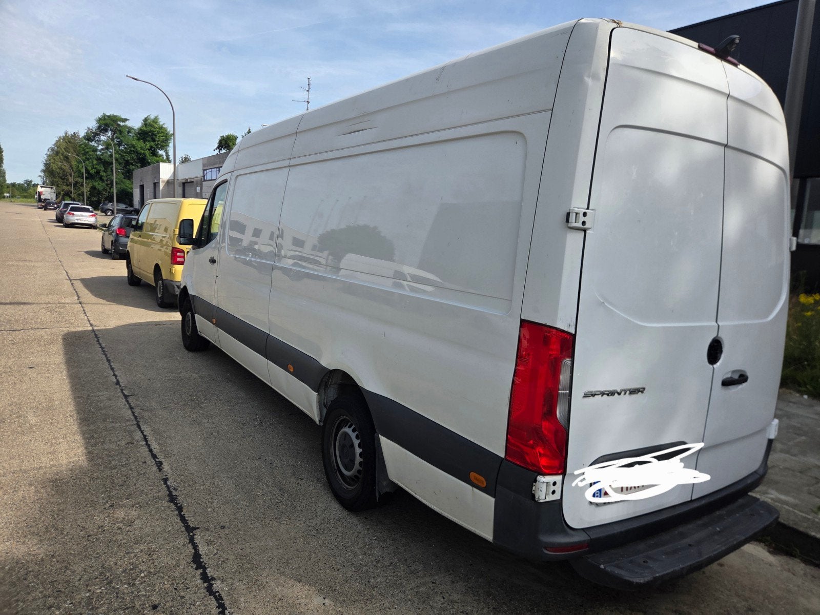 Mercedes sprinter w907, Automaat, Euro 6, Wit, Diesel