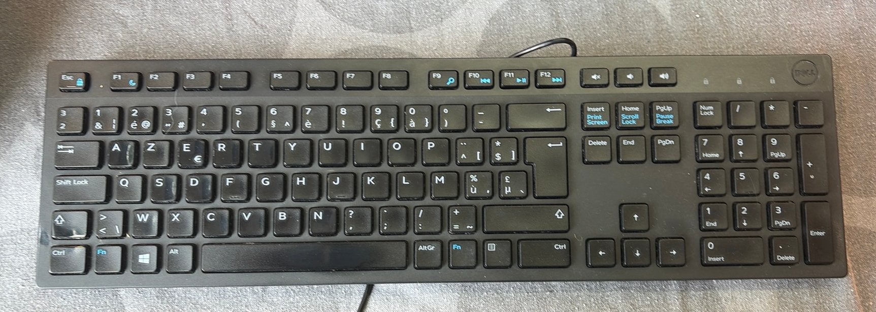 Dell toetsenbord Azerty-Frans, Multimediatoetsen, Azerty, Ophalen of Verzenden, Zo goed als nieuw
