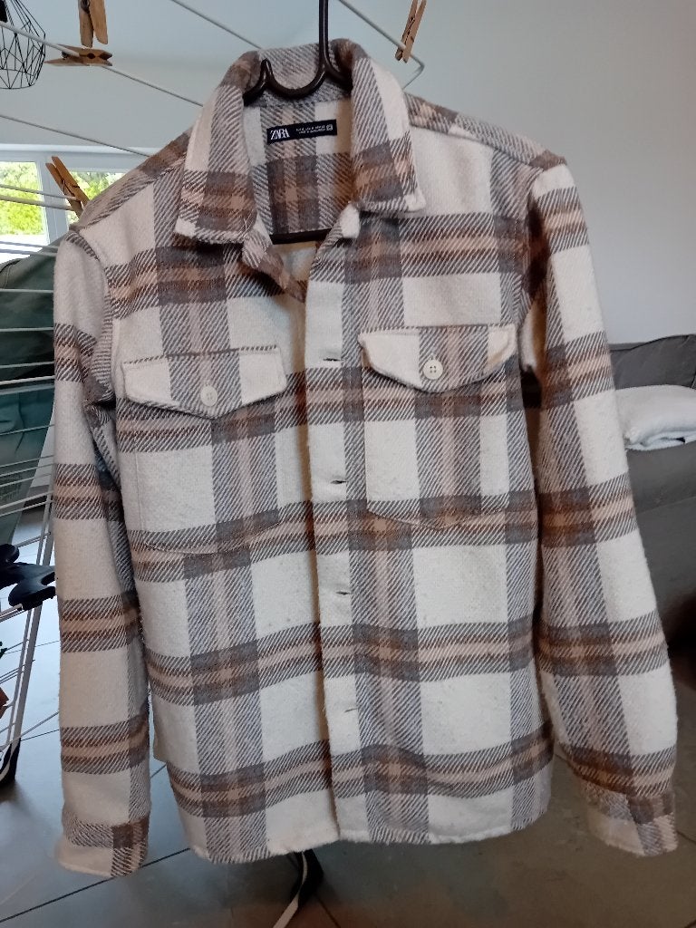 Jasje, Kleding | Heren, Ophalen, Beige, Zo goed als nieuw, Zara Man