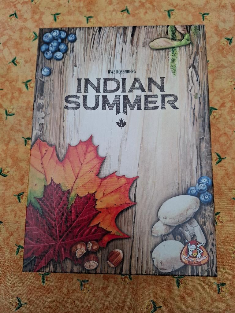 gezelschapsspel Indian Summer, Een of twee spelers, Ophalen of Verzenden, Zo goed als nieuw, White Goblin Games