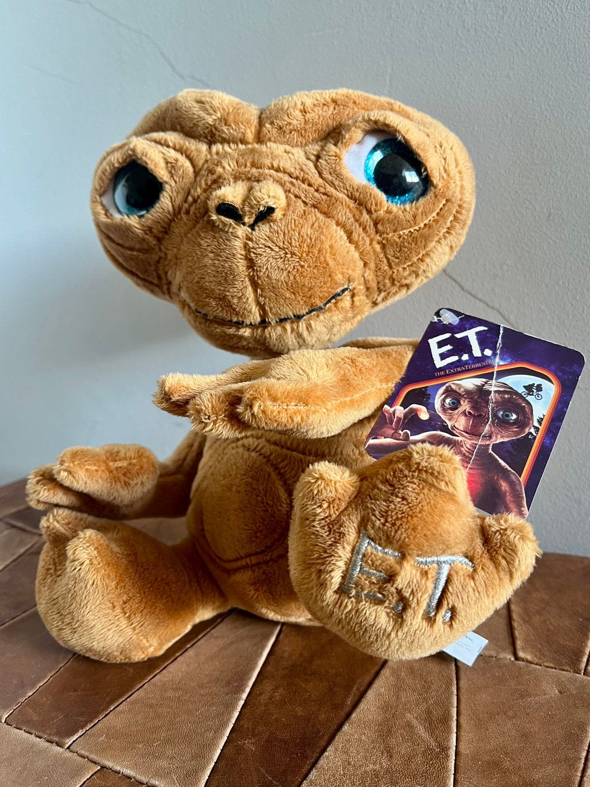 E.T. knuffel - 25cm, Enfants & Bébés, Neuf, Avec étiquette, Brun, Enlèvement ou Envoi