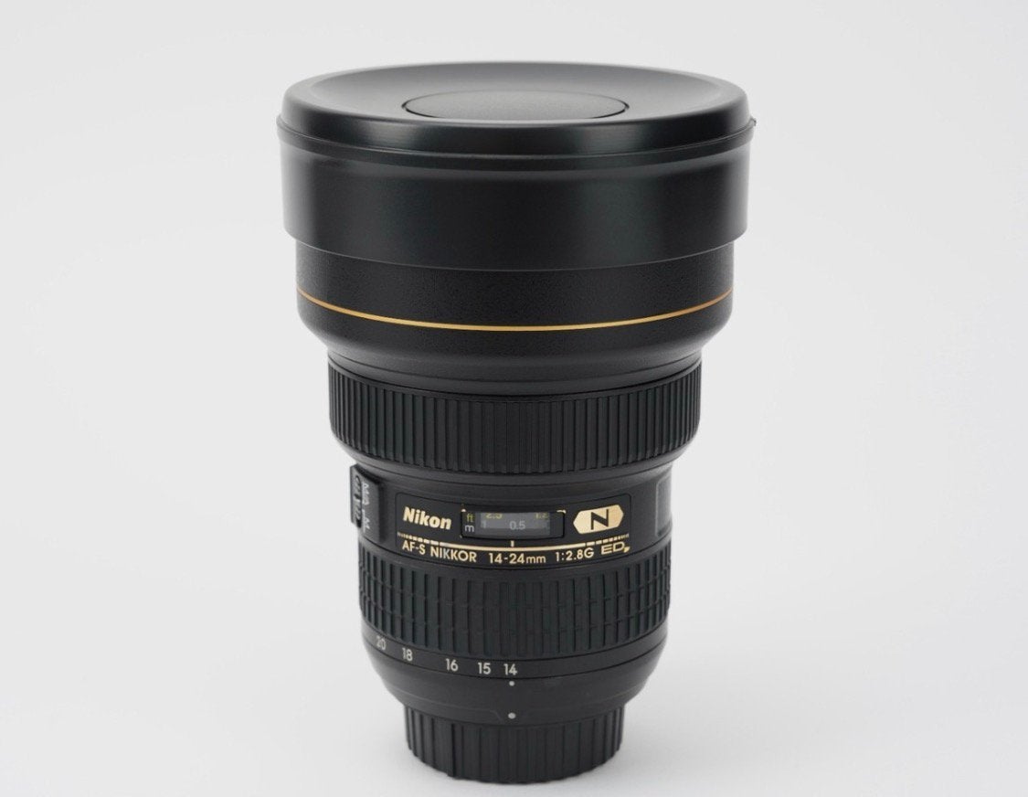 Mooie nikon nikkor 14-24mm 2.8, TV, Hi-fi & Vidéo, Enlèvement ou Envoi, Comme neuf, Nikon