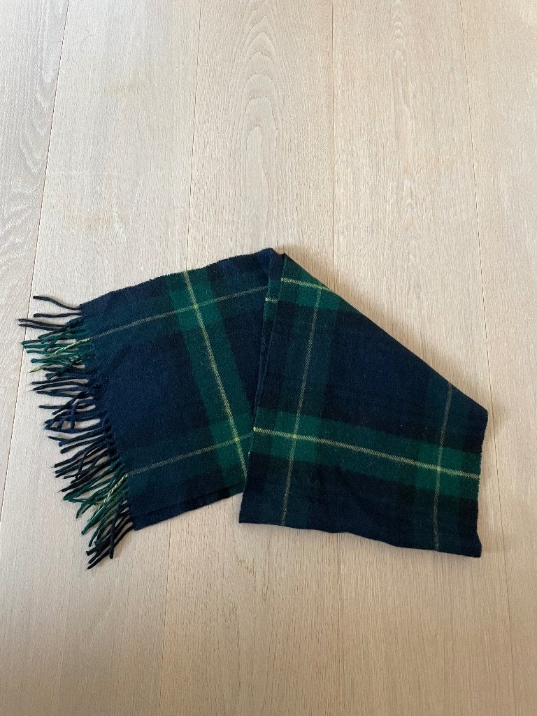 Wollen sjaal - tartan motief, Ophalen of Verzenden, Zo goed als nieuw, Overige maten, Sjaal