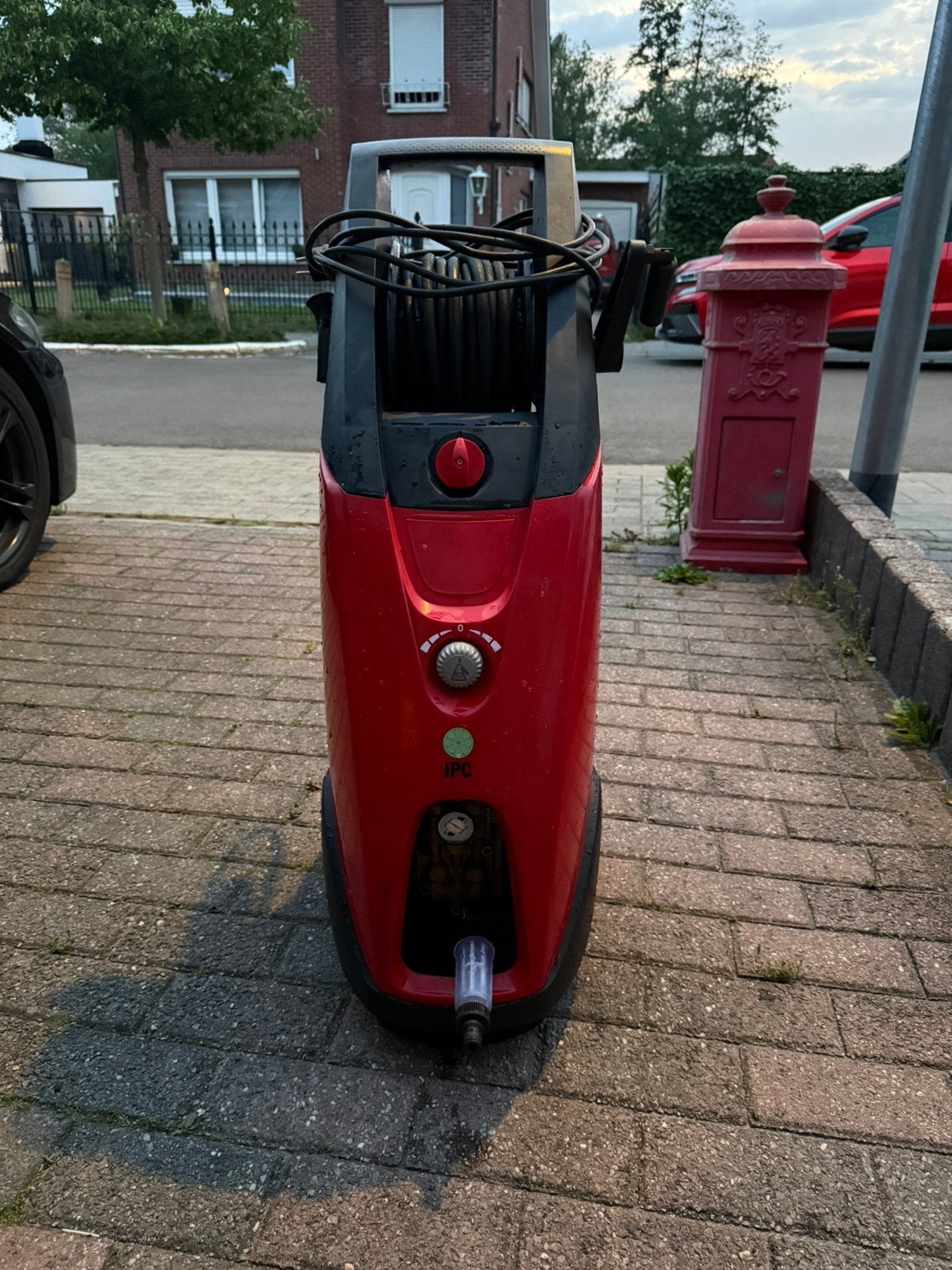 Hogedrukreiniger IPC professioneele, Tuin en Terras, Hogedrukreinigers, Ophalen, Zo goed als nieuw, Elektrisch, Met autostop en -start