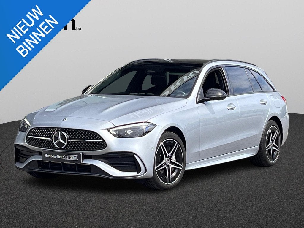 Mercedes-Benz C-klasse Estate 300 e AMG Line, Auto's, Mercedes-Benz, Te koop, C-Klasse, 360° camera, Alarm, Android Auto, Apple Carplay