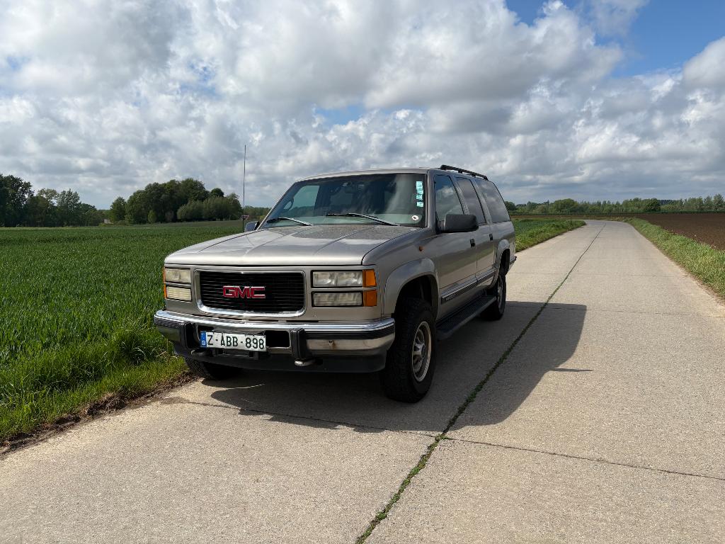 Gmc suburban 4x4, Auto's, Automaat, Suburban, 8 cilinders, Beige