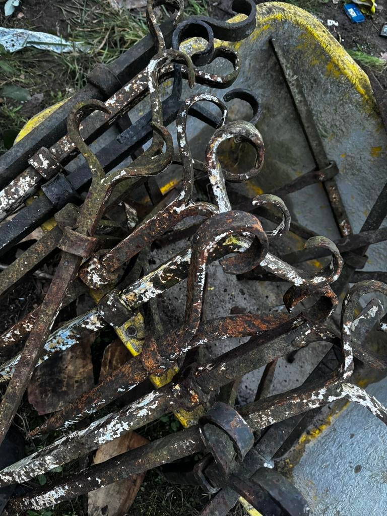 Muurankers meer dan 200 jaar oud, Doe-het-zelf en Bouw, Ophalen, Gebruikt