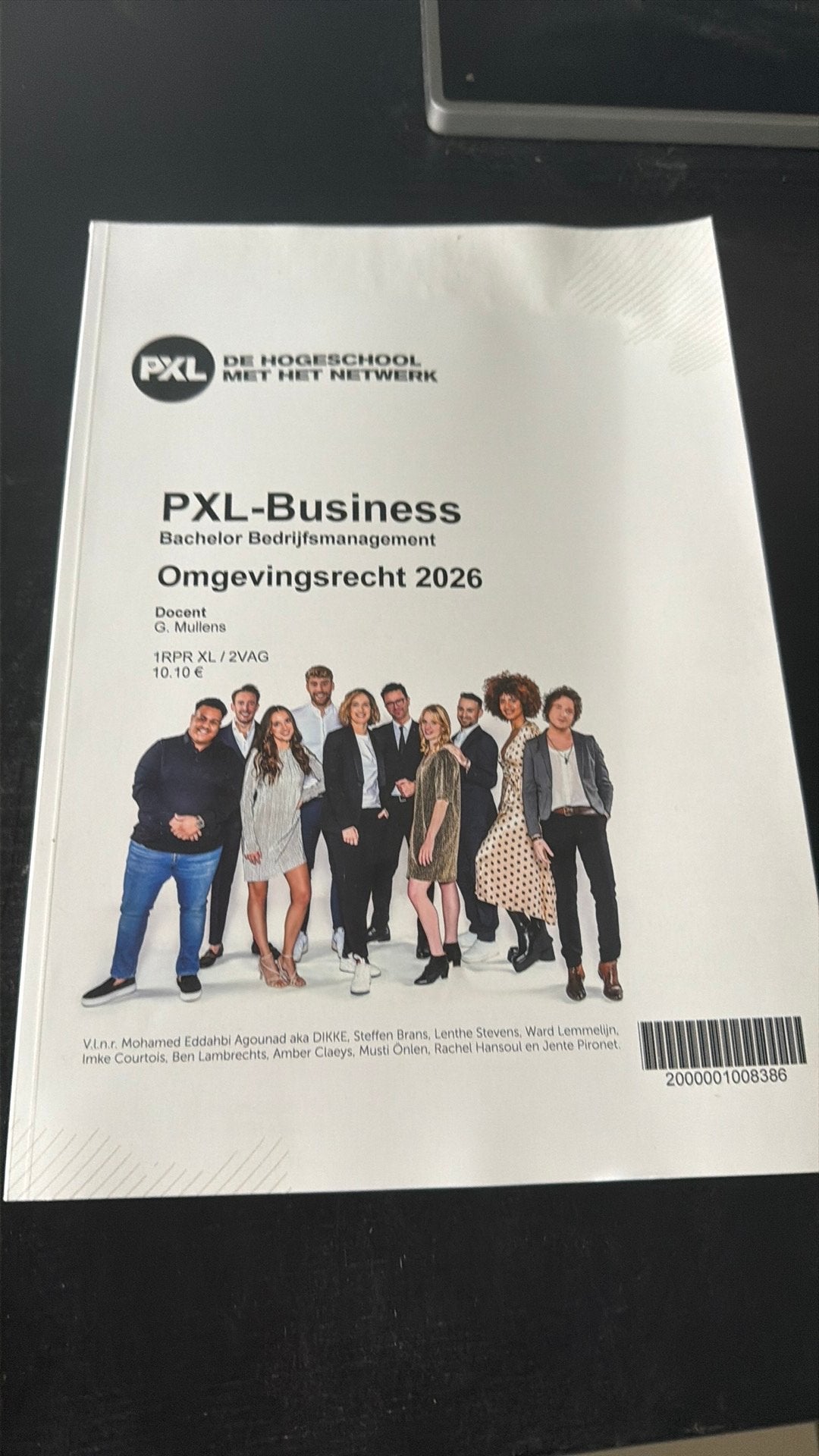 Omgevingsrecht 2026 G.Mullens, Ophalen of Verzenden, Zo goed als nieuw