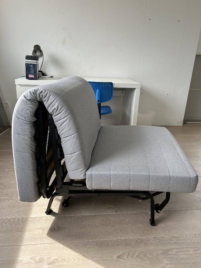 1 persoonszetelbed met lattenbodem en volwaardige matras, 90 cm, Enlèvement, 200 cm, Une personne