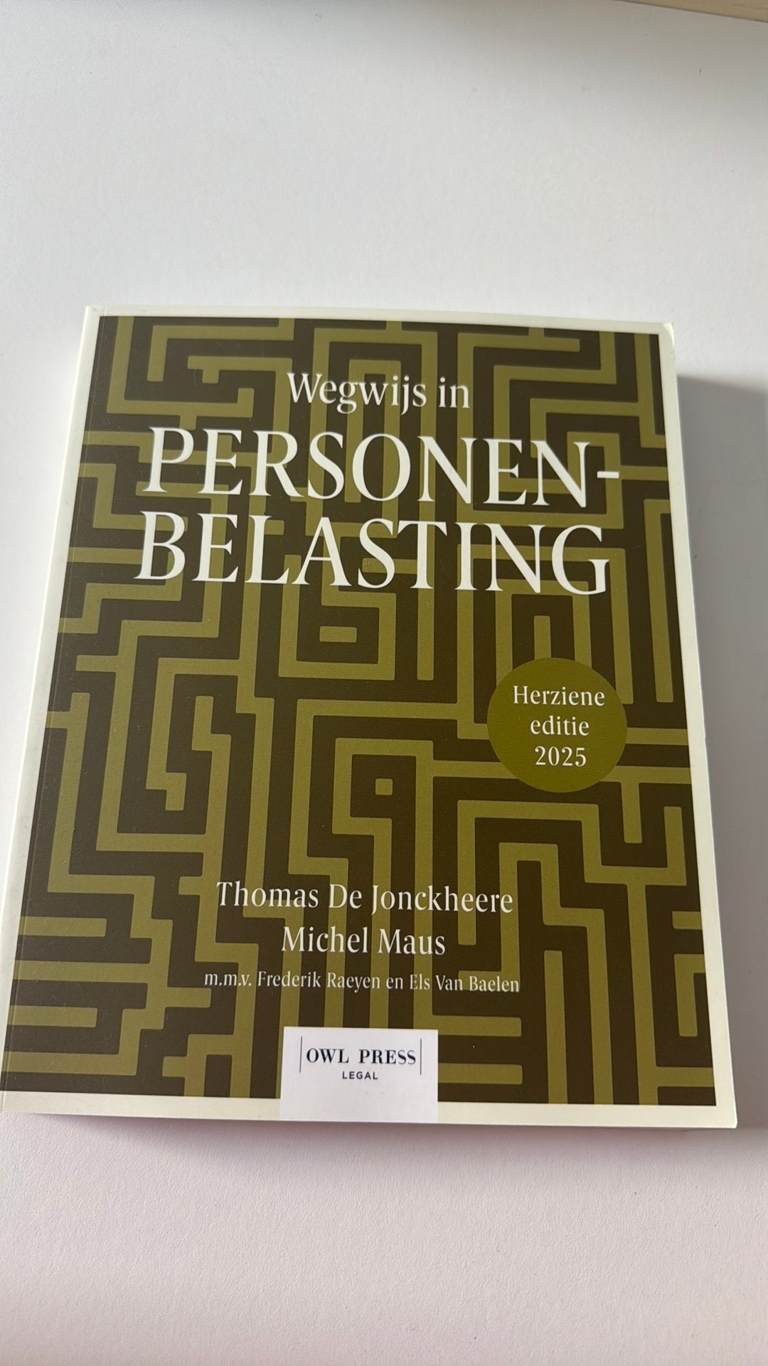 Wegwijs in PERSONENBELASTING - rechtspraktijk, Boeken, Economie, Management en Marketing, Ophalen of Verzenden, Zo goed als nieuw