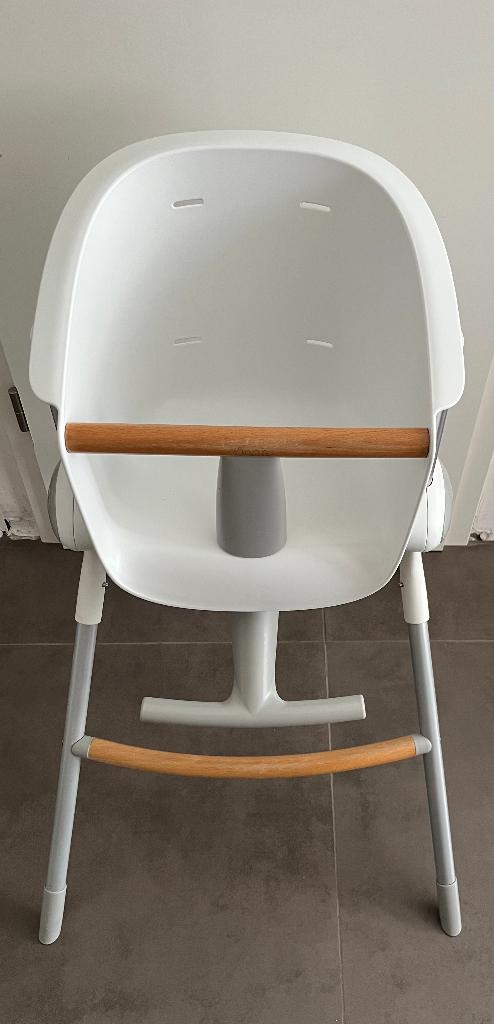 Chaise haute évolutive  Beaba Up and Down, Kinderen en Baby's, Ophalen, Gebruikt, Meegroeistoel, Gordel(s)