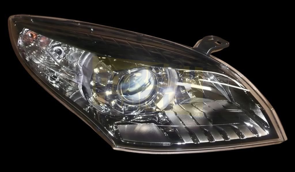 Renault Megane (12/08-4/12) koplamp Rechts (Xe) (chrome) Ori, -, -, Nieuw, -