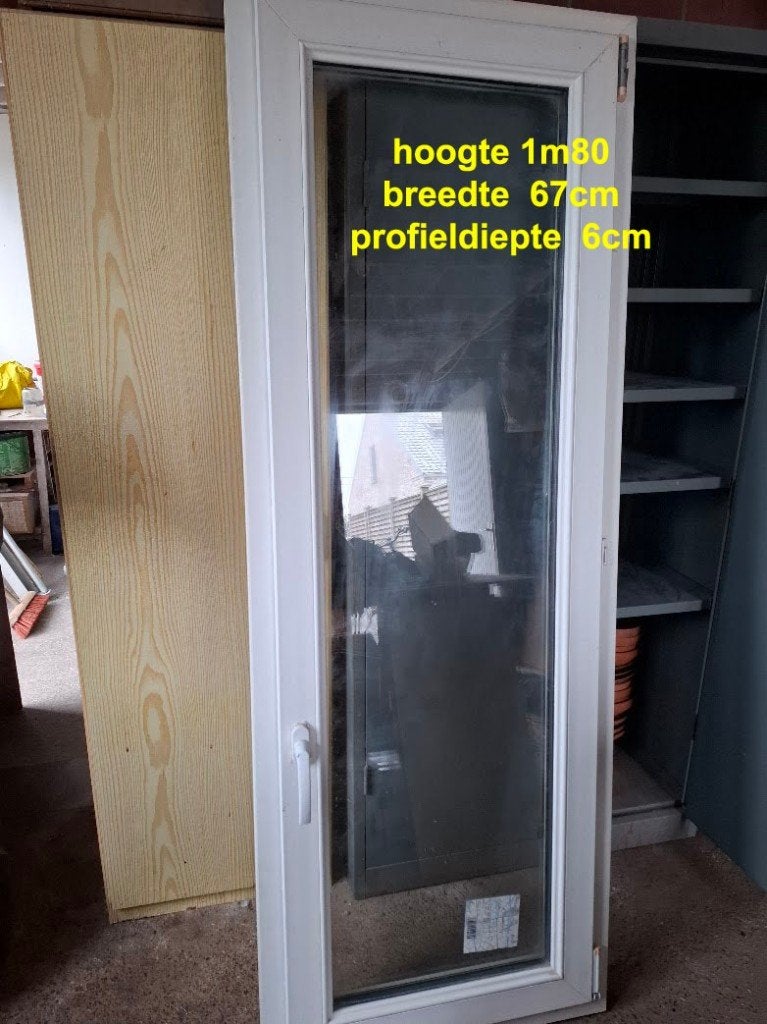 nieuw pvc raam/deur, Ophalen, Minder dan 80 cm, Overige typen, Nieuw