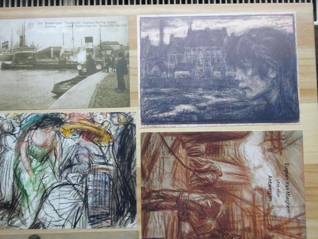 Eugeen Van Mieghem, lot van 17 items, Boeken, Kunst en Cultuur | Beeldend, Ophalen of Verzenden, Zo goed als nieuw, Schilder- en Tekenkunst
