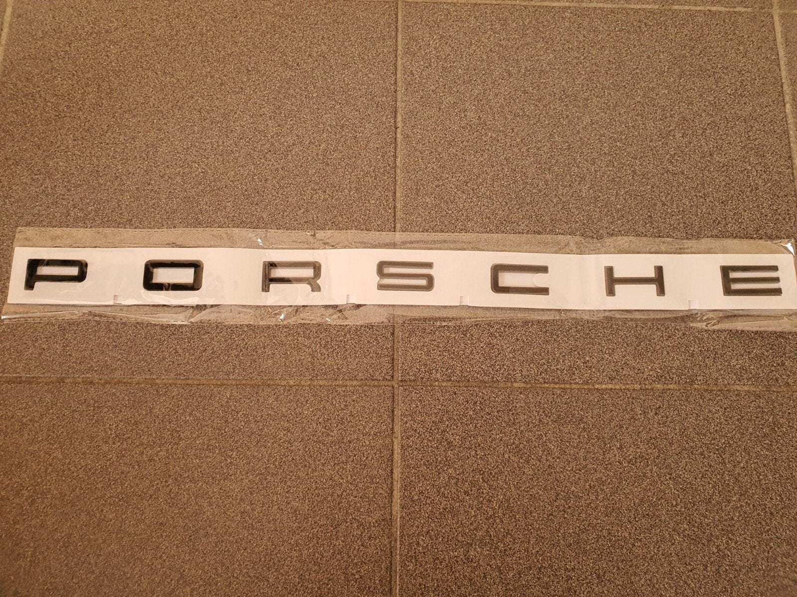 Porsche koffer logo, Achterklep, Porsche, Nieuw, Ophalen of Verzenden