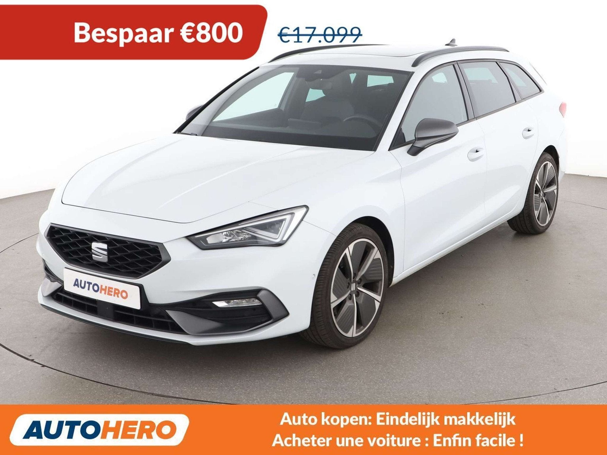 SEAT Leon 2.0 TDI FR (année de construction 2020), Autos, Seat, Achat, Noir, 5 portes, Automatique