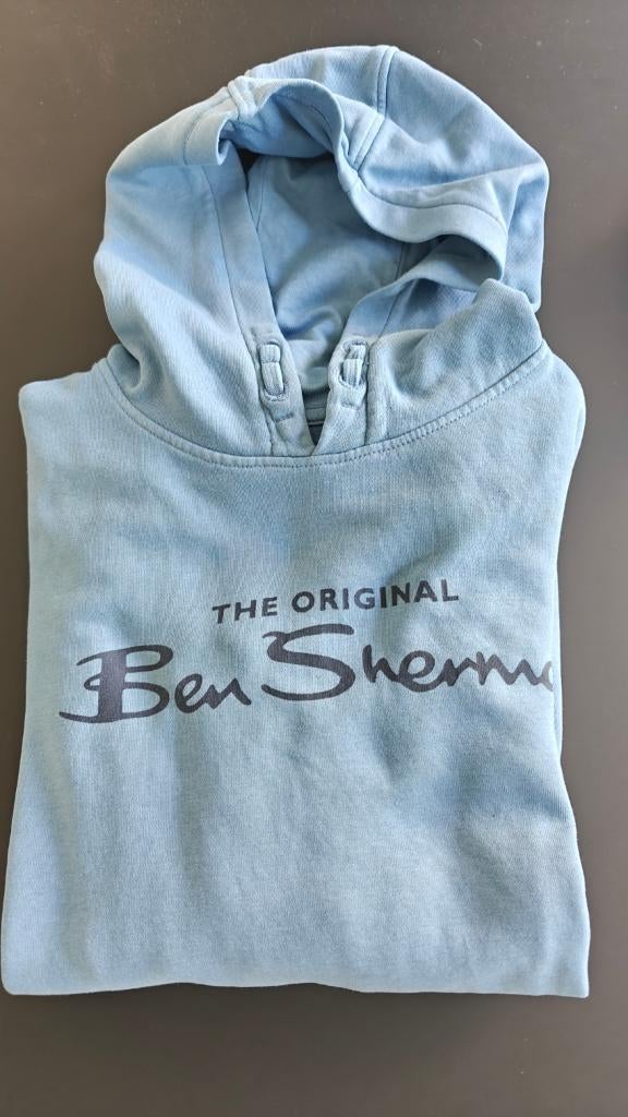 Hoodie blauw maat 14-15 jaar, Enlèvement ou Envoi, Ben Sherman, Garçon ou Fille, Pull ou Veste