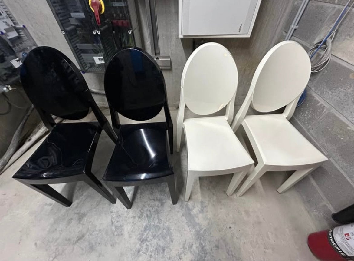 Chaises Kartell, Enlèvement, Comme neuf