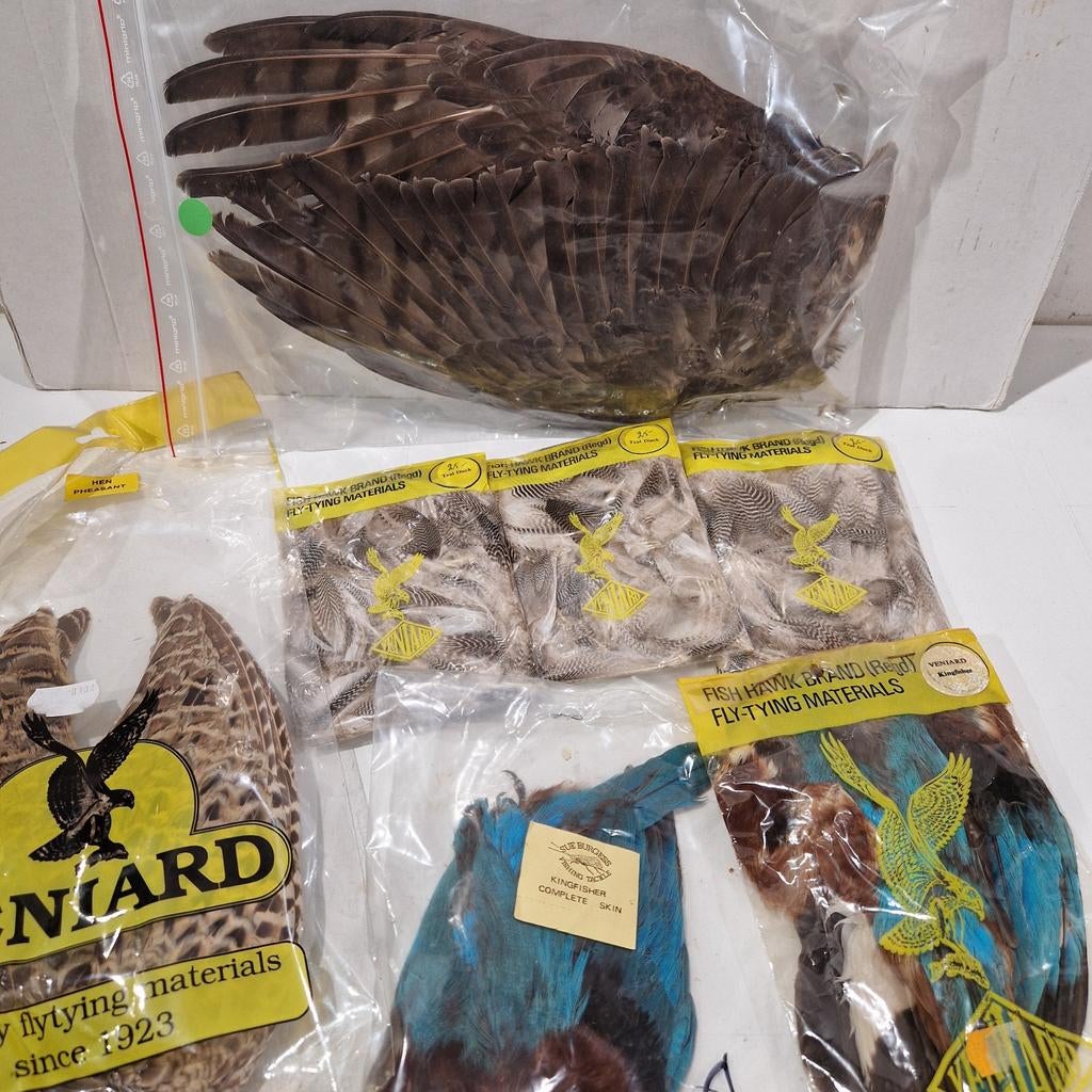 Set , 2x kingfisher,  3x teal duck  , buizerd ,  fazant, Ophalen of Verzenden, Nieuw