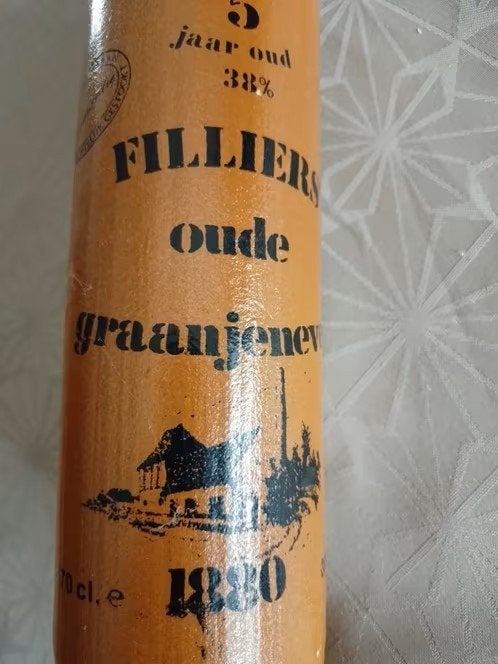 Retro jeneverfles, Ophalen of Verzenden