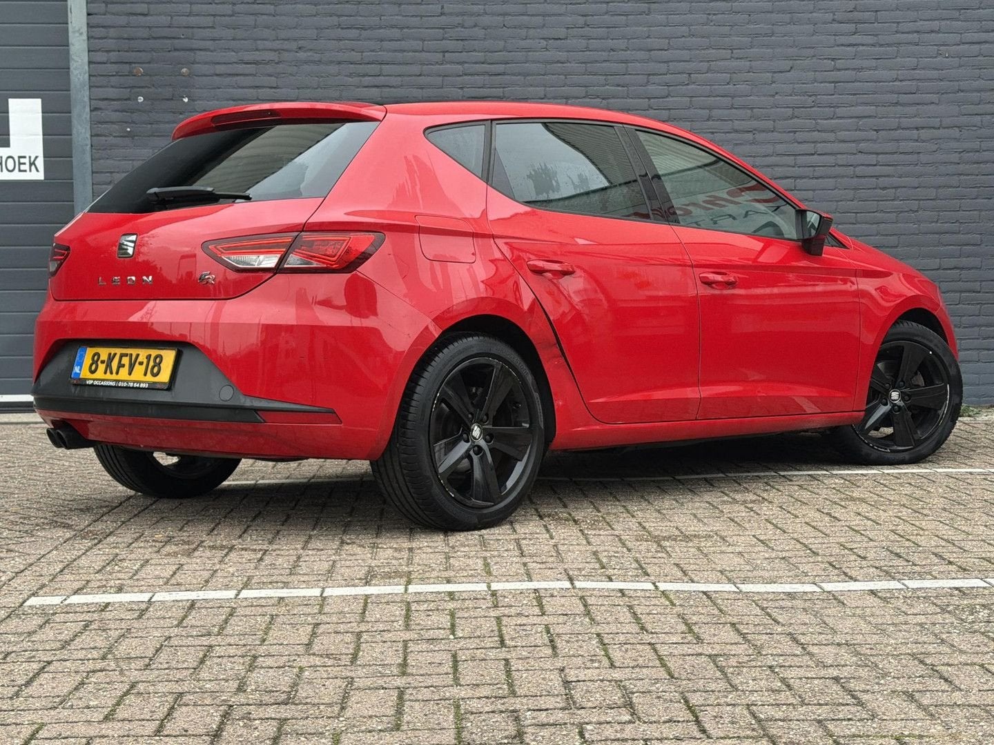Seat Leon 1.4 TSI FR, Auto's, 90 kW, Zwart, Leon, Bedrijf