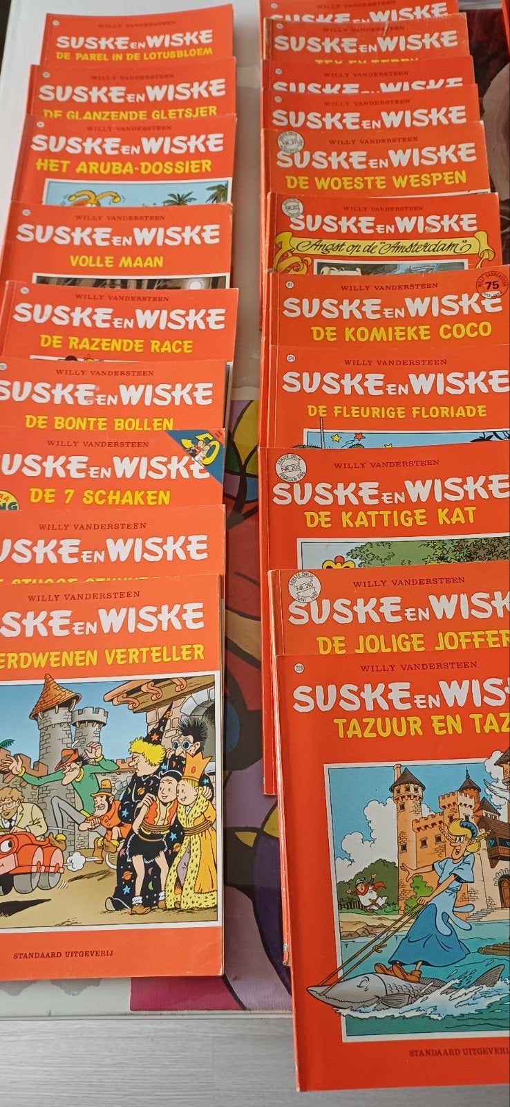 Suske en wiske, Meerdere comics, Ophalen, Gelezen