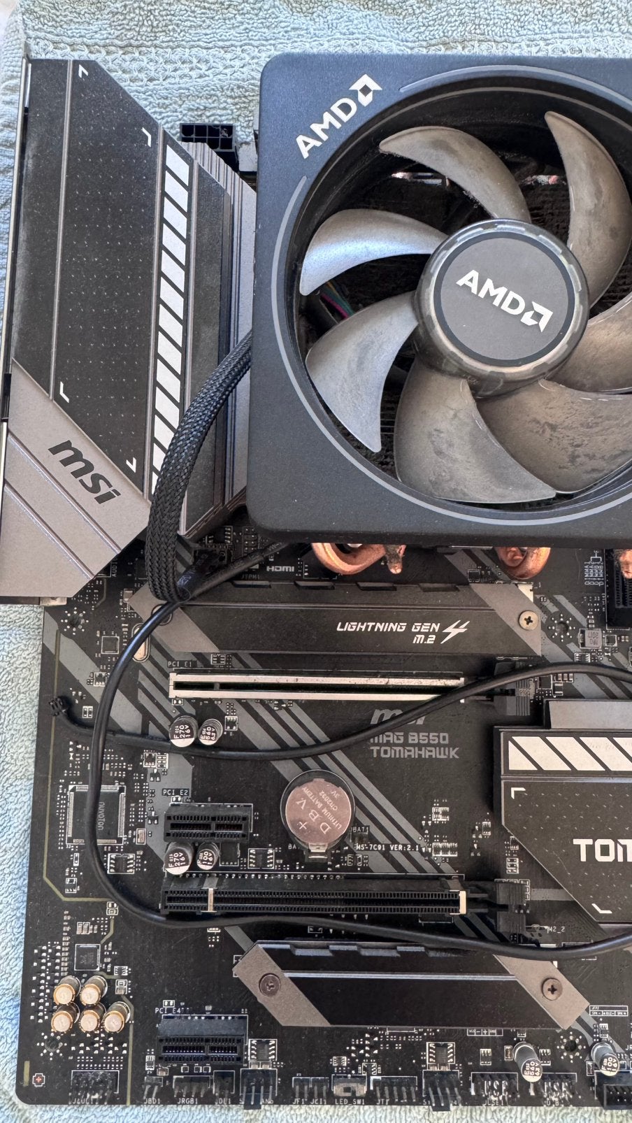 Tomahawk + 64 GB RAM + CPU, Enlèvement, Comme neuf, AMD, DDR4