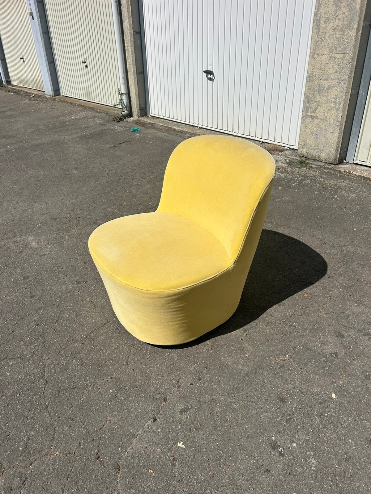 Fauteuil rotatif vintage, Enlèvement, Utilisé