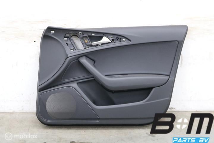 Leder deurpaneel RV Audi A6 4G 4G1867104, Gebruikt