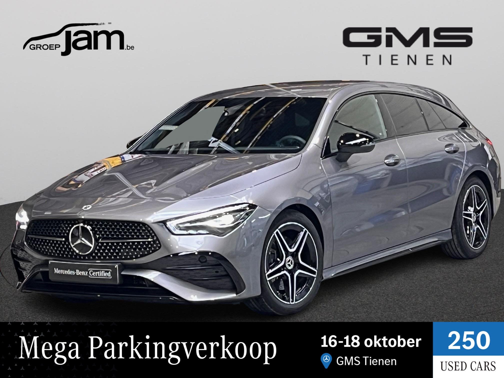 Mercedes-Benz CLA-klasse Shooting Brake 200 AMG Line, CLA, Stof, Gebruikt, 4 cilinders