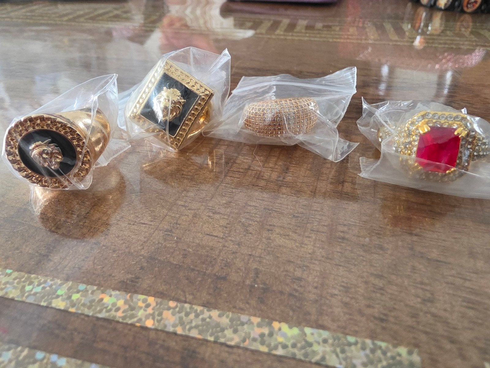 ring dames, Handtassen en Accessoires, Ophalen, Nieuw, Dame, Goud