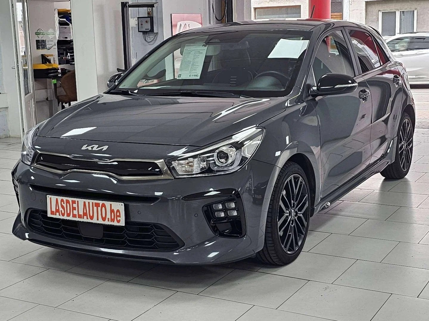 Kia Rio 1.0 T GT Line Lane Assist Android Carplay Bluetooth, Autos, Kia, Argent ou Gris, Achat, 998 cm³, Euro 6
