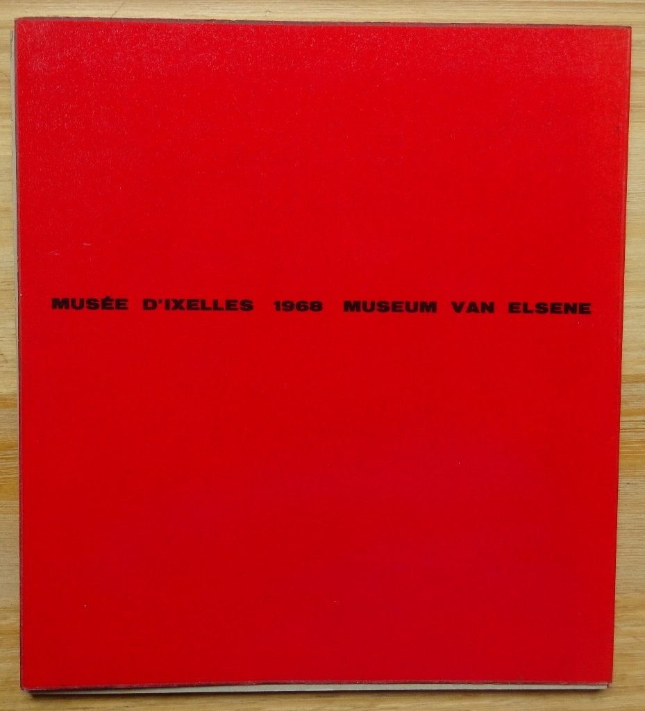 Englebert van Anderlecht, 1968, Musée d'Ixelles, Enlèvement ou Envoi, Utilisé, Peinture et dessin