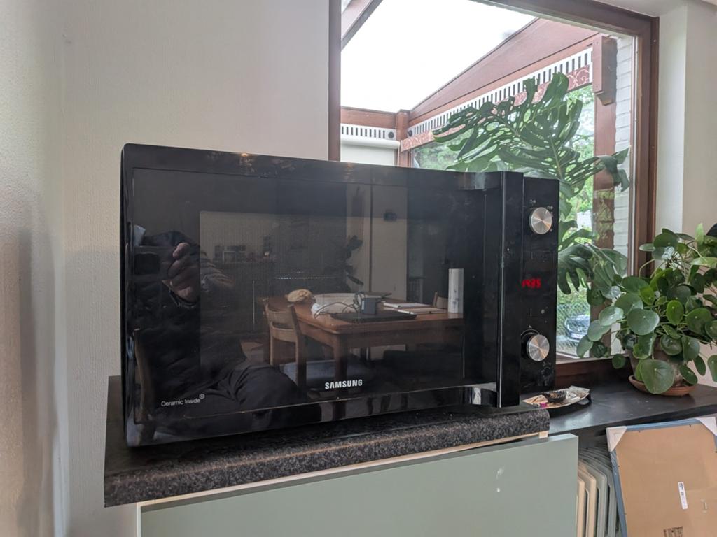 Samsung Combimagnetron MC455, Ophalen, Grill