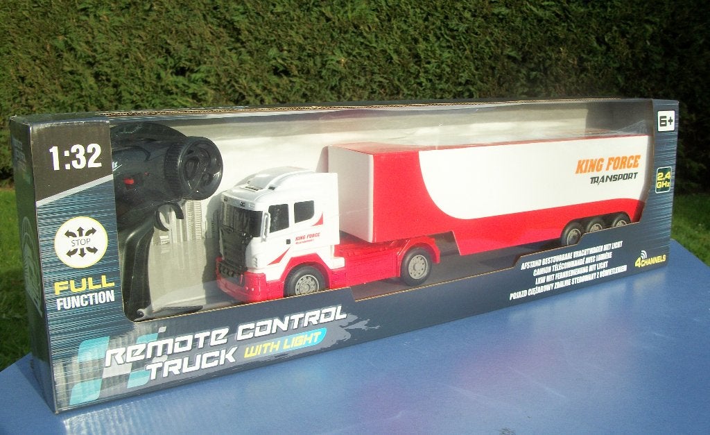 Camion Semi-remorque Télécommandé " King Force Transport, Enlèvement, Neuf