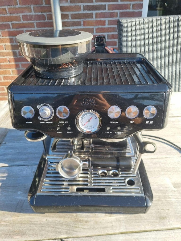 Sage/Solis Barista Express - Refurbished Espressomachine, Electroménager, Machine à espresso, Réservoir d'eau amovible, Reconditionné